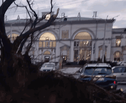 Посмотрите, что вчера натворил ураган в Витебске прямо перед «Славянским базаром»