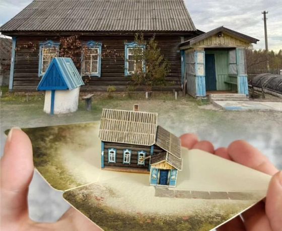 Минчанка делает необычные открытки-домики по фотографиям. Вот как они выглядят