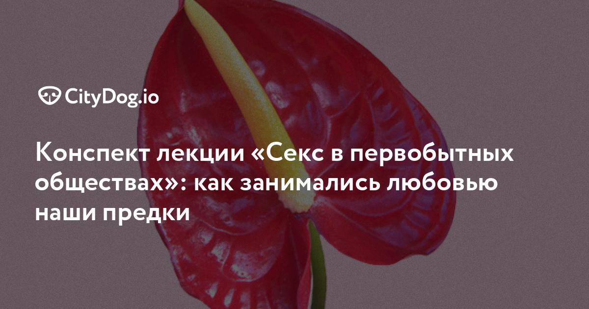 Секс-тур по каменному веку: Кто с кем спал