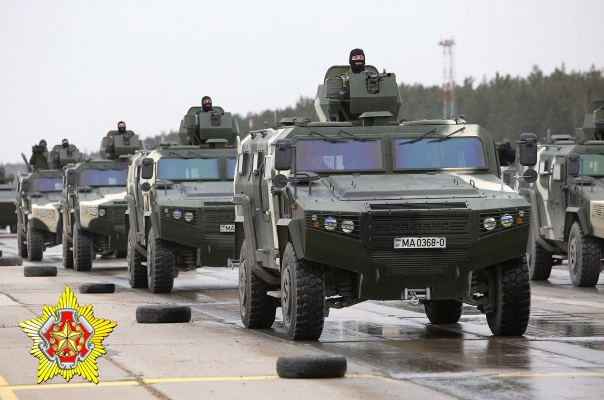 Фото белорусской военной техники