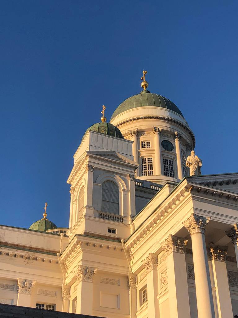 Храм в Хельсинки.
