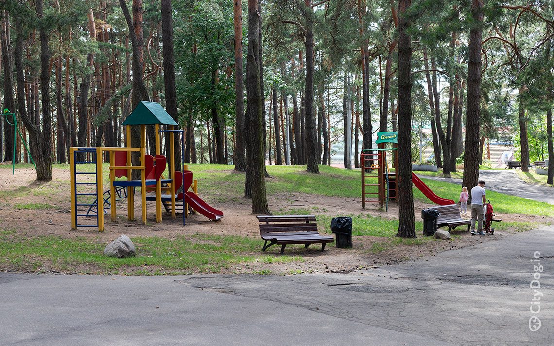 Парк 50-летия Октября в Минске.