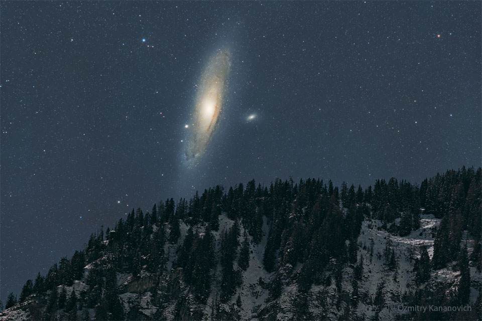 Галактика Андромеды.
