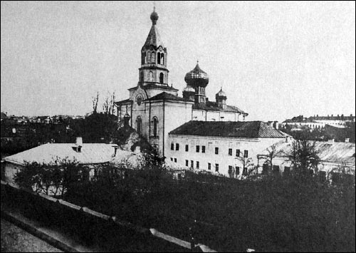 Здания старого женского монастыря в Минске.