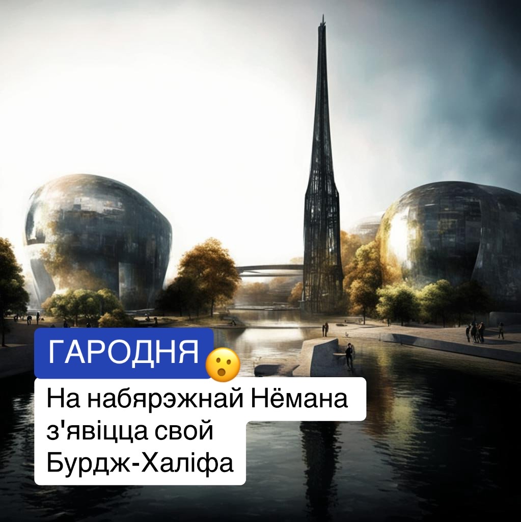 Искусственный интеллект показал беларуские города через 50 лет - CityDog.io