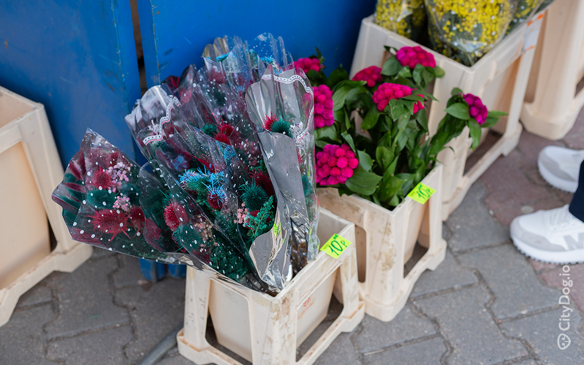 Цветы на 8 Марта в Минске.