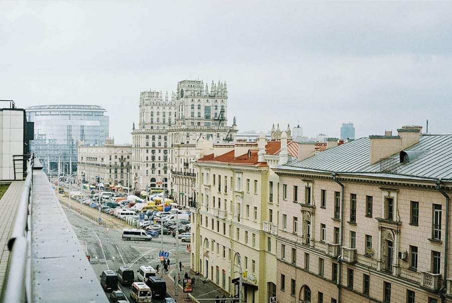 Ворота Минска, Железнодорожный вокзал.