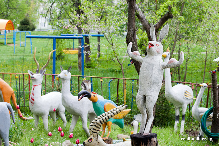 Зоопарк на улице Седых в Минске.