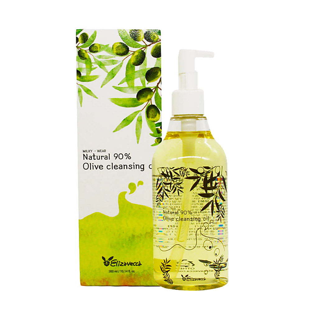 Гидрофильное масло Elizavecca Face Care Olive 90% Cleansing Oil. 