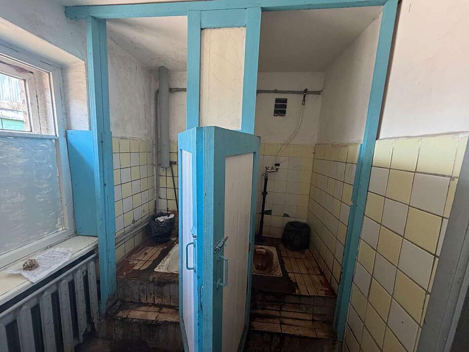 Туалет на предприятии «Западно-Двинский МРС»